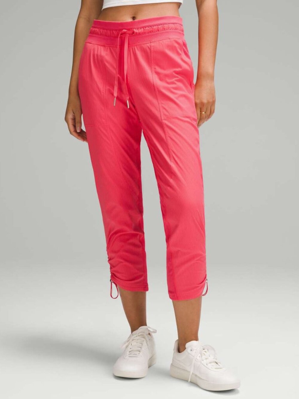 Lululemon Women's Dance Studio Mid-Rise Cropped Pant - Pink